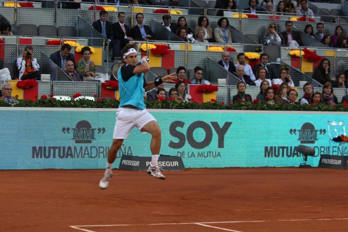 David Ferrer En El Masters De Madrid