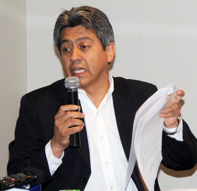 El Exgobernador Boliviano Mario Cossío.