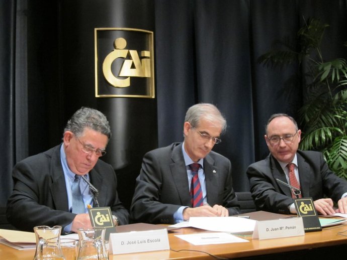 CAI, Cáritas Y ASC Firman En Zaragoza Un Proyecto Para Ayuda A La Pobreza