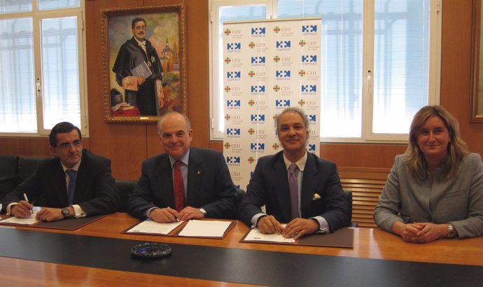 Firma Entre CEU, Fundación Hospital Madrid E Instituto Europeo De Salud