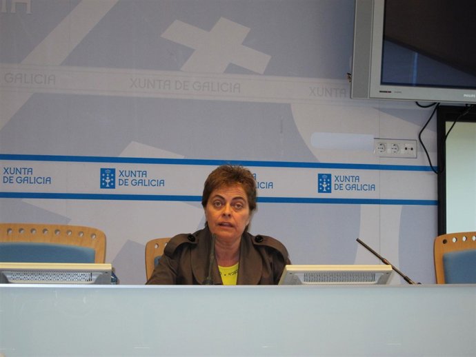 La Directora Xeral De Formación E Colocación, Ana María Díaz