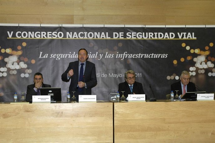 Pedro Sanz En La Inauguración Del  V Congreso De Seguridad Vial