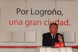 Tomás Santos, Candidato Del PSOE A La Alcaldía De Logroño