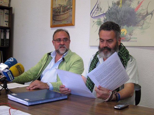 José Cabrero Y Juan Manuel Sánchez Gordillo En Jaén.