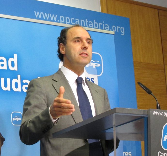 Ignacio Diego, Candidato Del PP A La Presidencia Cántabra