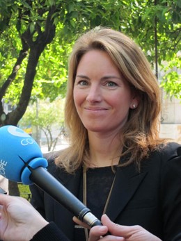 La presidenta del Parlamento Vasco, Arantxa Quiroga, en una imagen de archivo