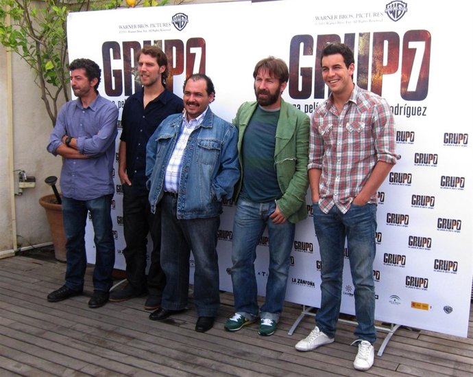 Inicio Del Rodaje De La Película 'Grupo 7' De Alberto Rodríguez En Sevilla