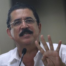 Manuel Zelaya, presidente de Honduras 
