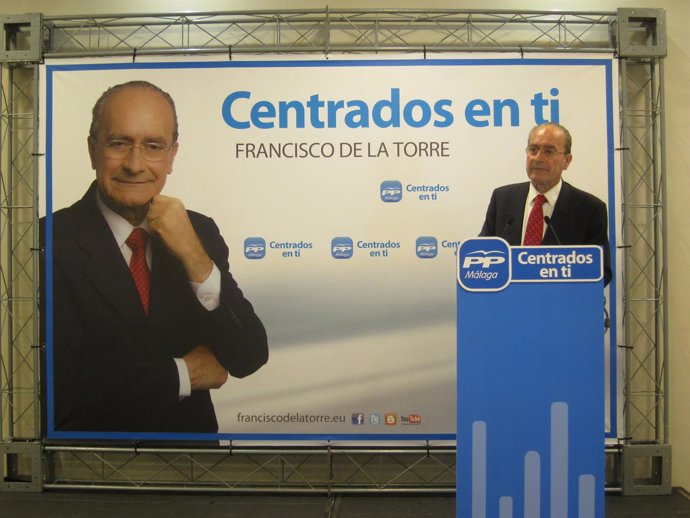 Francisco De La Torre Presenta Los Proyectos Singulares Del PP Para La Capital