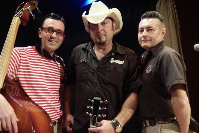 Carlos Segarra, De Los Rebeldes, Junto A Archy Boogie Y Fernando Lavado