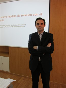 El Director De Clientes Particulares De Vodafone España, Roberto Franza