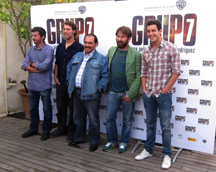 Inicio Del Rodaje De La Película 'Grupo 7' De Alberto Rodríguez En Sevilla