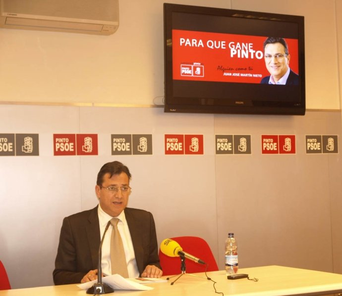 Secretario General Del PSOE De Pinto Y Candidato A La Alcaldía, Juan José Martín