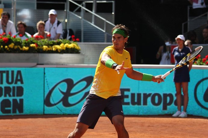 Rafa Nadal Debutó Con Una Fácil Victoria En El Mutua Madrid Open
