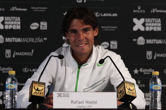 Rafa Nadal, Feliz Por Su Victoria Sobre Baghdatis