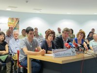 Bildu asegura que "seguirá trabajando por encima de impugnaciones e ilegalizaciones"