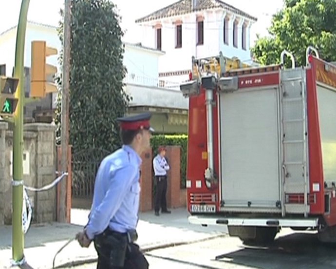 Una joven muere en una explosión en Barcelona