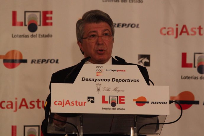 Enrique Cerezo, Desayunos Deportivos Europa Press