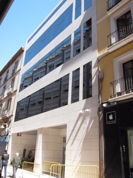 Exterior Del Nuevo Edificio De La Diputación De Zaragoza (DPZ)