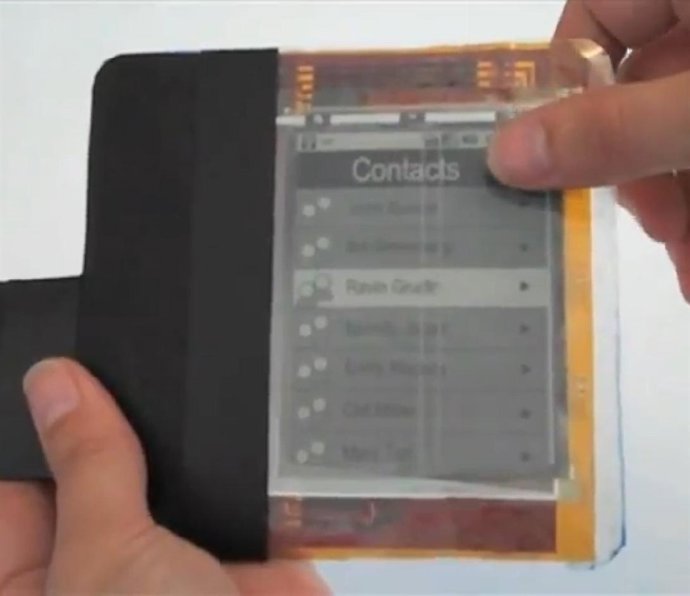 Prototipo De Pantalla Flexible Para Smartphones