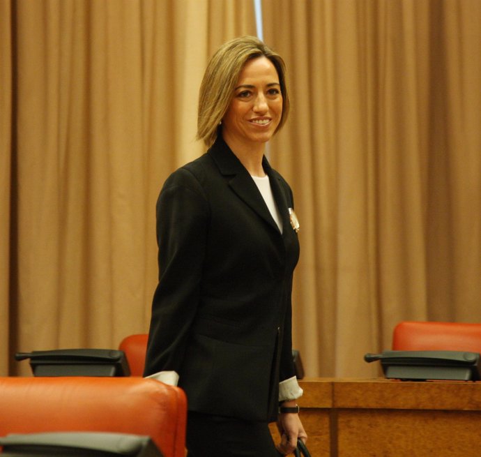Carmen Chacón, En La Comisión De Defensa Del Congreso