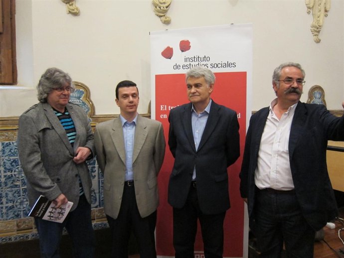 José Luis Gil, Y Jordi Ribó En Las Jornadas De Economía Social De La UCLM