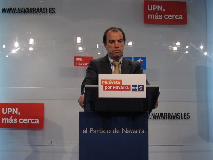 El Secretario General De UPN, Carlos García Adanero.