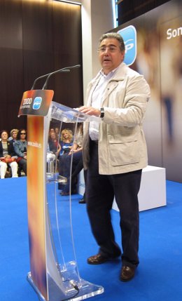 Juan Ignacio Zoido,  en un acto político