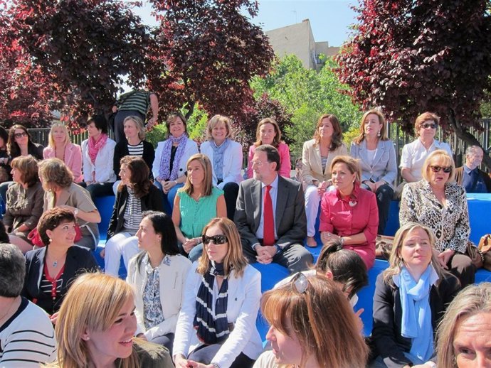 Mariano Rajoy En Un Acto Con Mujeres