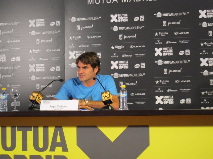 Roger Federer En Rueda De Prensa 