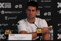 Tenis/Madrid.- Djokovic: "Puedo mejorar, nunca puedes ser perfecto"