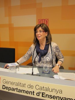 La Consellera De Enseñanza De La Generalitat, Irene Rigau