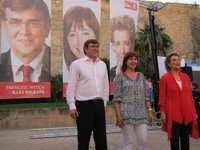 Armengol encara la campaña con "ganas" de consolidar el "cambio" iniciado en la forma y fondo de gobernar Mallorca