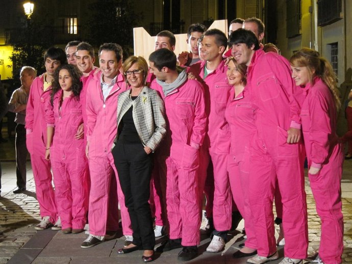 Rosa Díez Durante El Acto De Apertura De Campaña