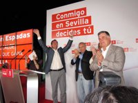 Espadas hace un llamamiento a la participación para que "la derecha no avance ni un palmo más"