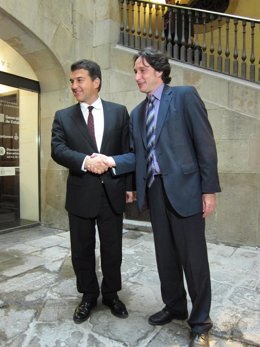 Joan Laporta y Jordi Portabella