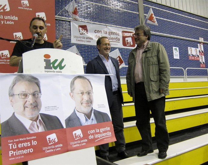 Acto De Inicio De Campaña De IU En Valladolid