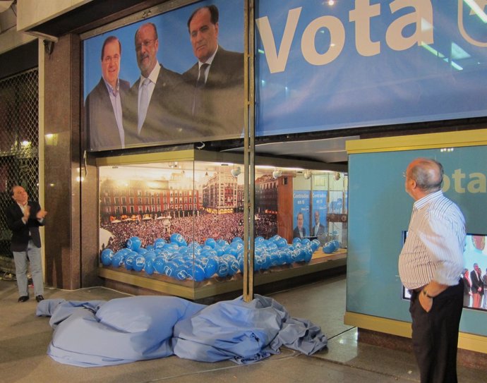 Inicio De La Campaña Electoral Del PP En Valladolid