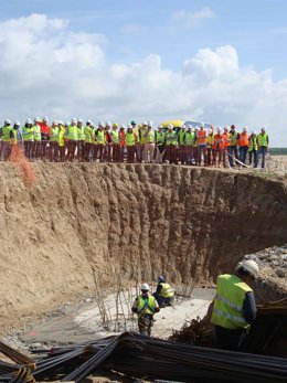Profesores Y Alumnos Franceses Visitan Las Obras Del AVE Valladolid-Burgos