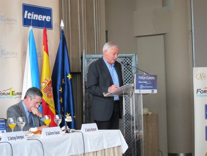 El Portavoz Nacional Del BNG, Guillerme Vázquez, En Vigo.