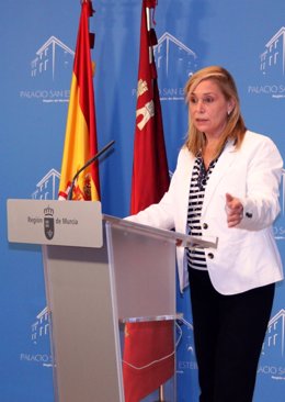  La Portavoz Del Gobierno Regional, María Pedro Reverte