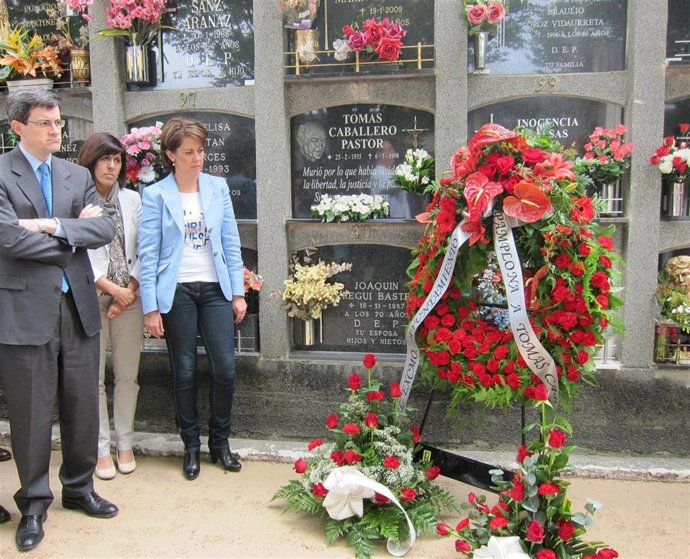Acto De Homenaje A Tomás Caballero, Asesinado Por ETA.