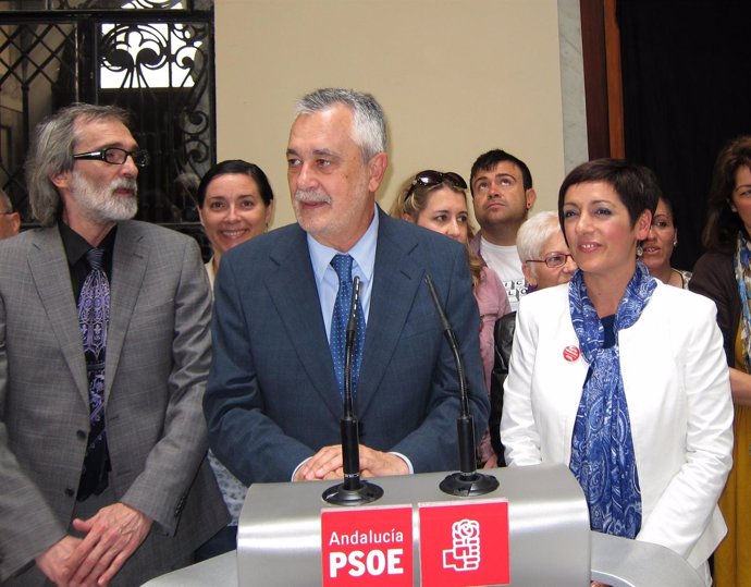 José Antonio Griñán, Hoy En Un Acto De Campaña En Cádiz