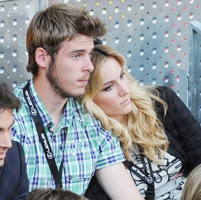 Edurne Y David De Gea En La Caja Mágica 