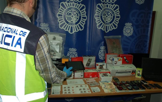 Objetos Intervenidos Por La Policía Nacional