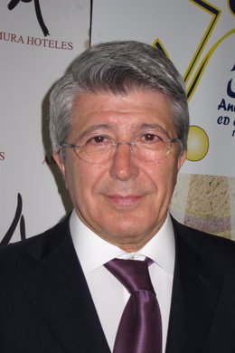 Enrique Cerezo Presidente Del Atlético De Madrid
