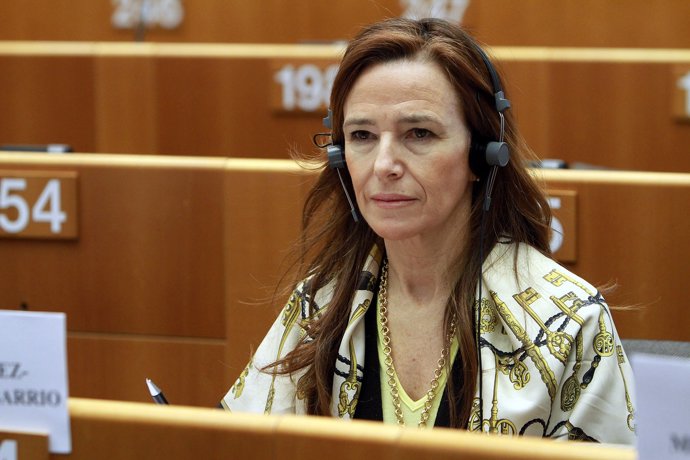 La eurodiputada andaluza Teresa Jiménez Becerril 