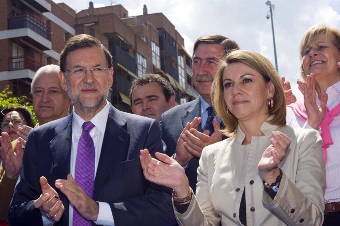 Rajoy Y Cospedal En Guadalajara 