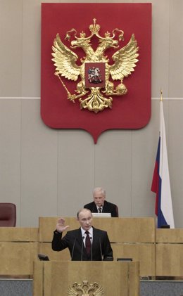 El Primer Ministro Ruso Vladimir Putin
