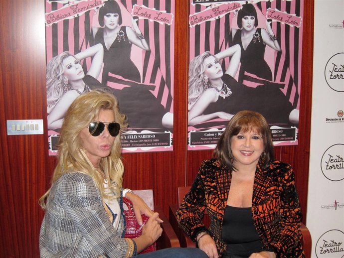 Bibiana Fernández (I) Y Loles León (D)